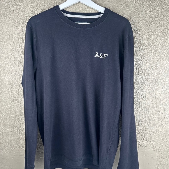 Abercrombie & Fitch Other - Abercrombie & Fitch Men’s Sz Large Black Muscle Long Sleeve Crew Neck T-Shirt